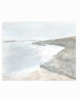 Shore fine art wall print framed unframed by NLS Design