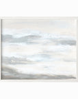 Cascade fine art wall print framed in white oak by NLS Design