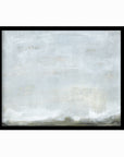 Expanse fine art abstract landscape wall print framed in black oak by NLS Design
