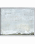 Expanse fine art abstract landscape wall print framed in silver metal by NLS Design