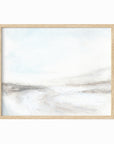Fade fine art wall print framed in natural oak by NLS Design