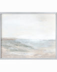 Horizon fine wall art print framed in silver metal by NLS Design