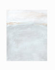 Horizon Blush 1 fine art wall print unframed by NLS Design
