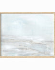 Surf fine art wall print framed in natural oak by NLS Design