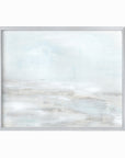 Surf fine art wall print framed in silver metal by NLS Design
