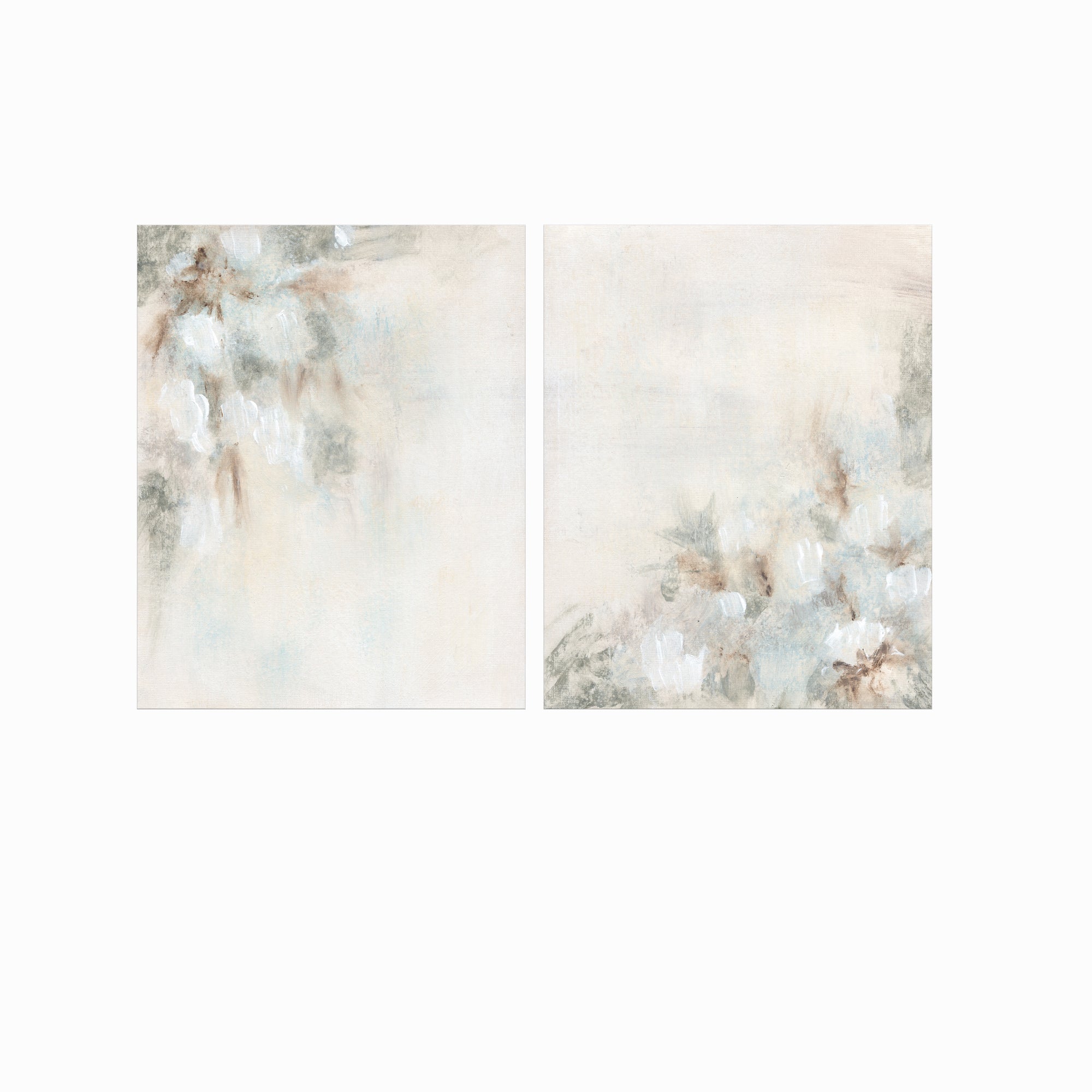 Set of 2 Breathless fine wall art prints unframed by NLS Design