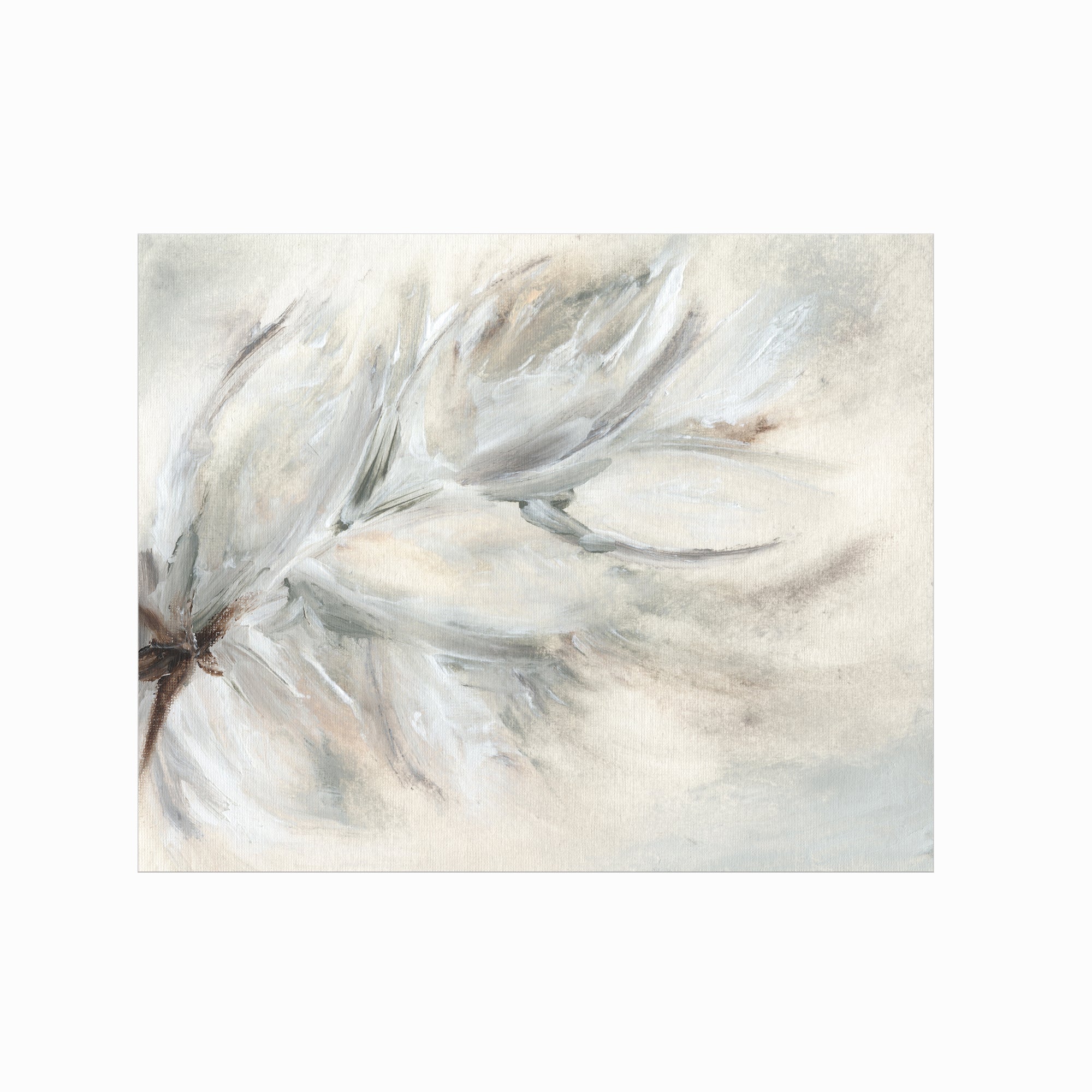 Brushed fine wall art print unframed by NLS Design