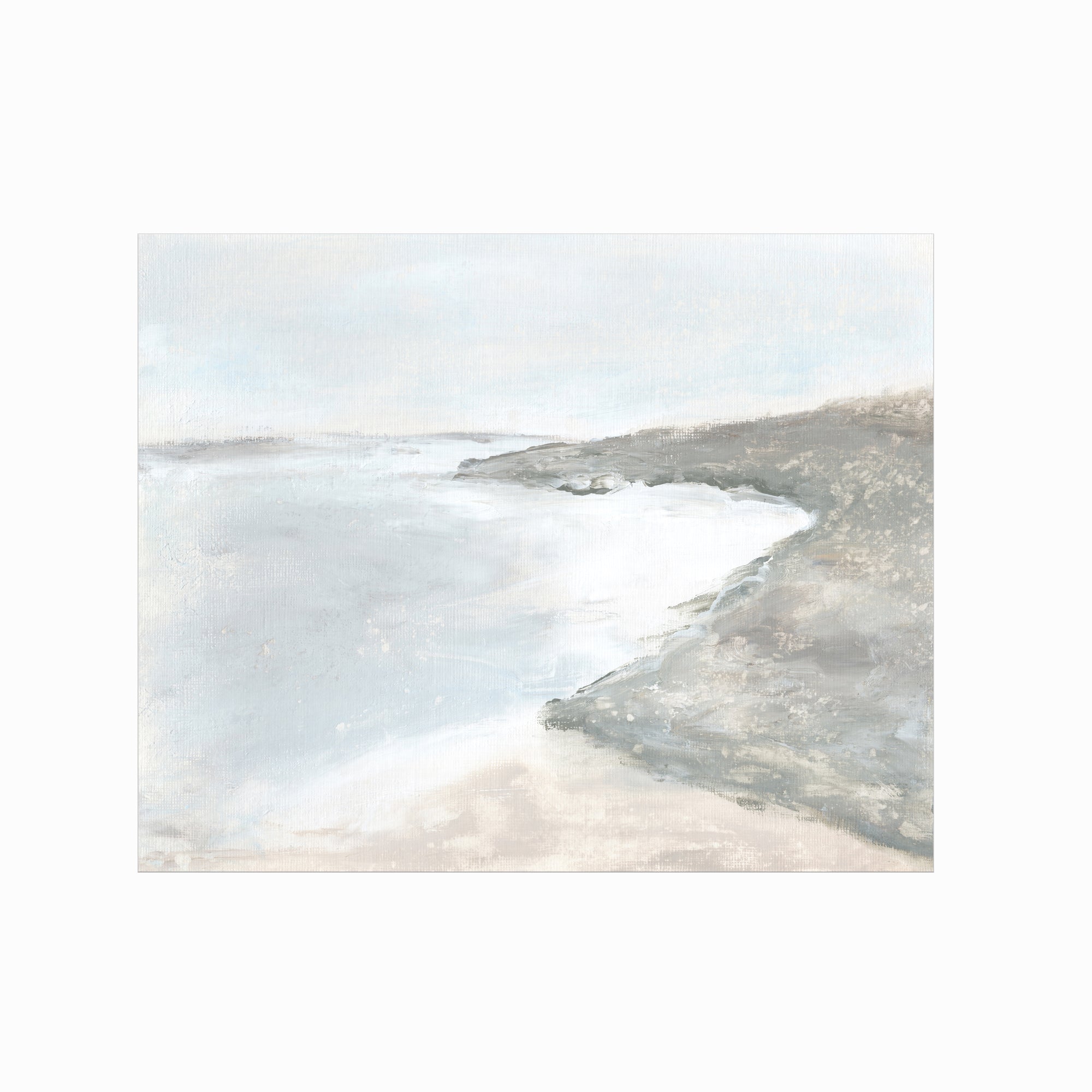 Shore fine art wall print framed unframed by NLS Design