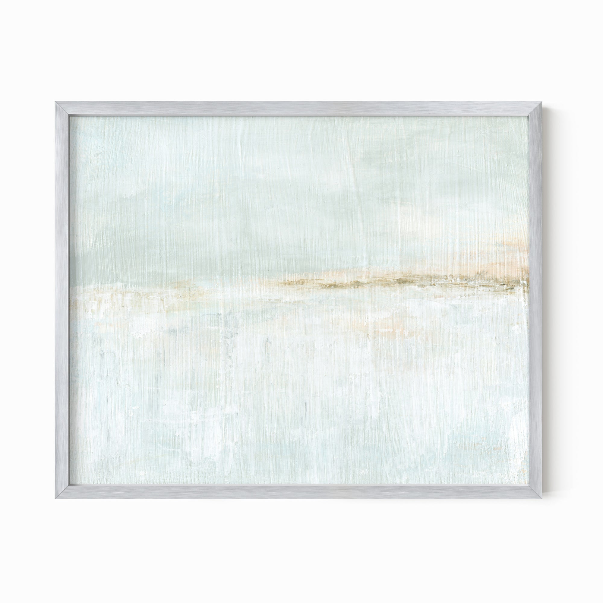 Delightful fine wall art print framed in silver metal by NLS Design