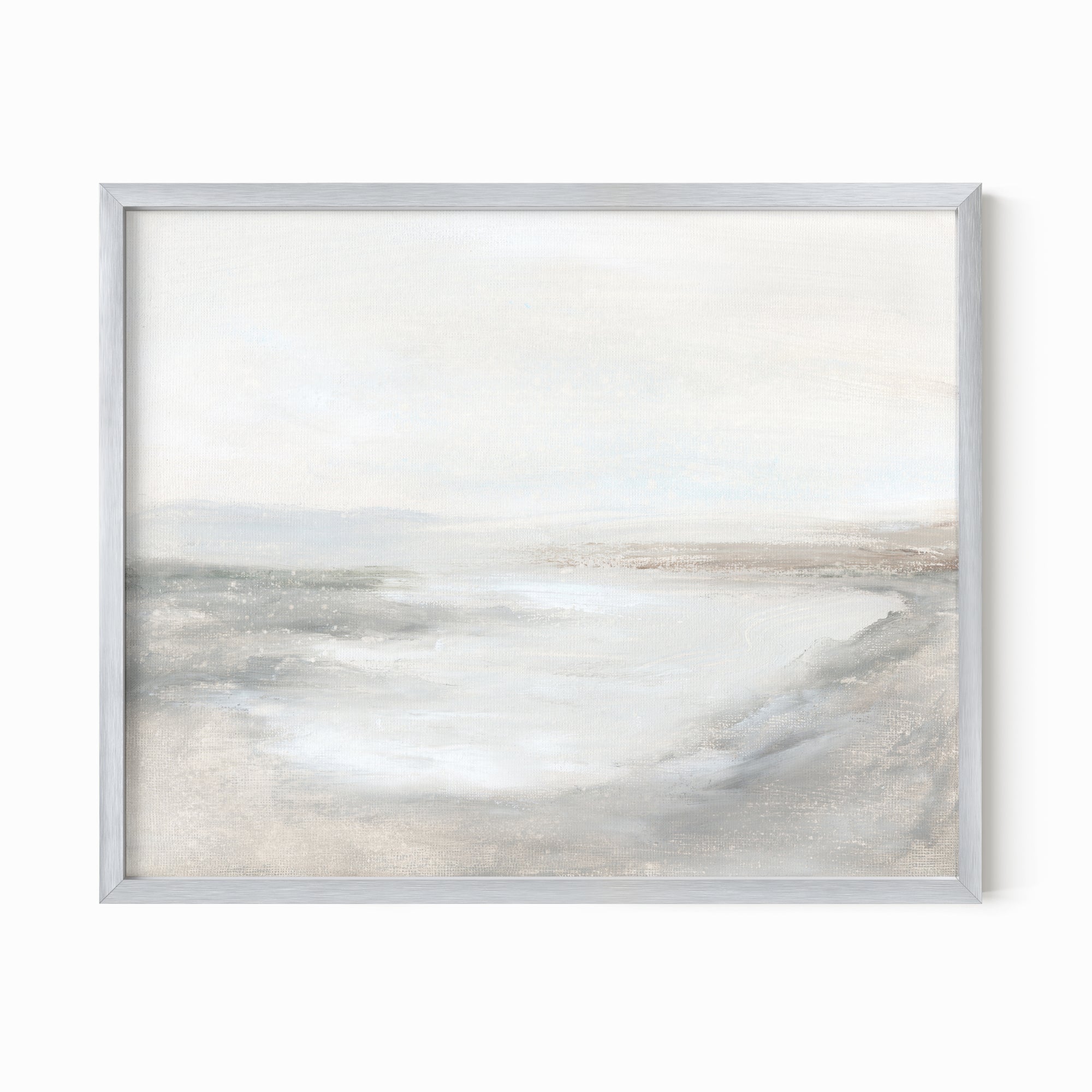 Haven fine wall art print framed in silver metal by NLS Design