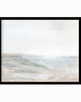 Horizon fine wall art print framed in black oak by NLS Design