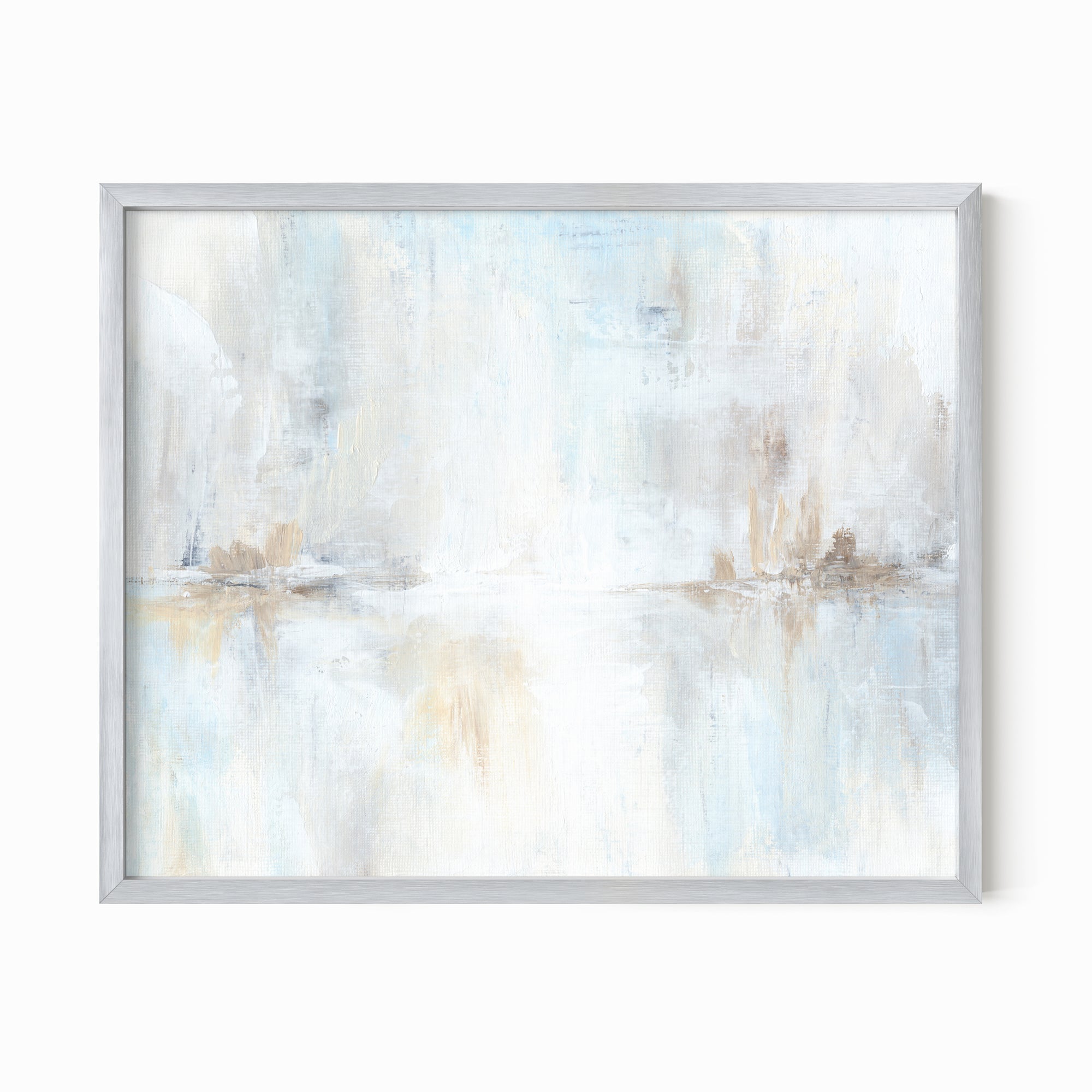 Reflections fine wall art print framed in silver metal by NLS Design