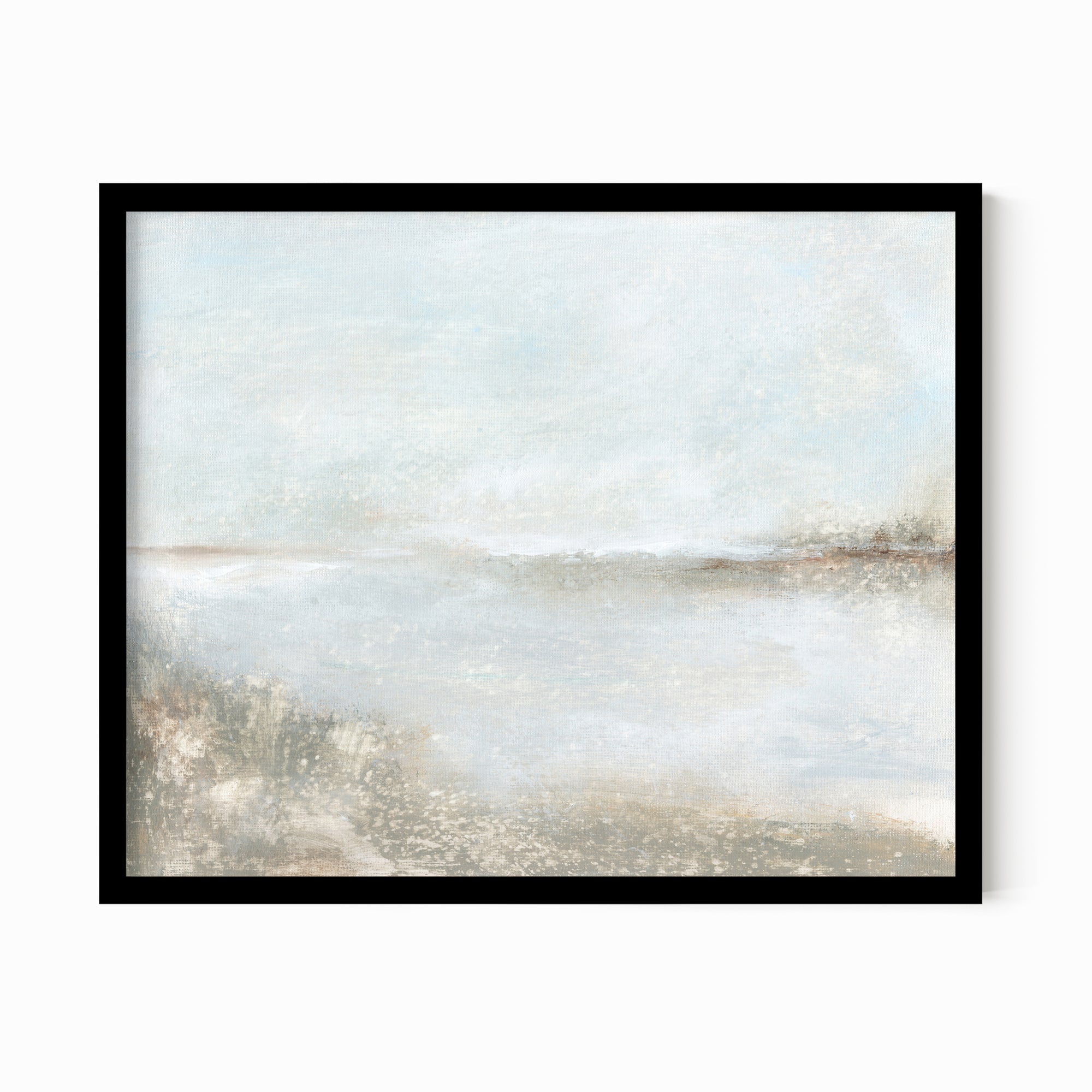 Restore fine wall art print framed in black oak by NLS Design