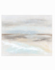 Suspend - abstract coastal landscape original painting fine are print in light blue, brown, cream, gray, beige and white; unframed by NLS Design. Large neutral wall art for living rooms, bedrooms, entryways, offices, bathrooms, and above sofas and beds. nlsdesignllc.com