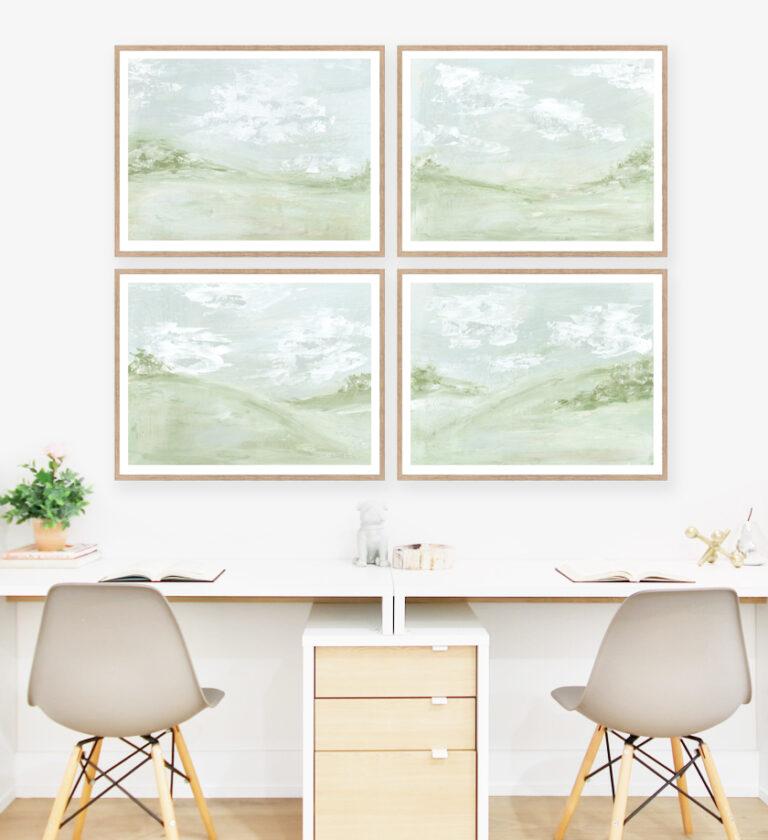 5 Easy Ways to Decorate with an Abstract Landscape Painting NLS