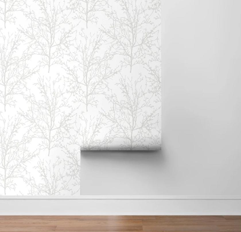 large-pattern-hallway-wallpaper