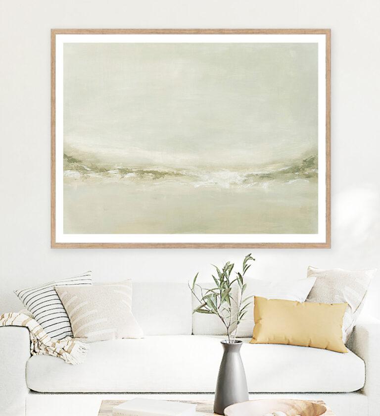 How to Choose Calming Abstract Art For A Modern Peaceful Oasis