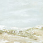 freeing abstract beach waves painting artwork