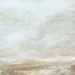 serene muted abstract landscape painting artwork