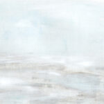 surf abstract modern coastal blue gray beach water landscape painting art